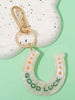 Lucky Horseshoe Good Luck Keychain