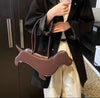 Brown Dachshund Dog Novelty Purse