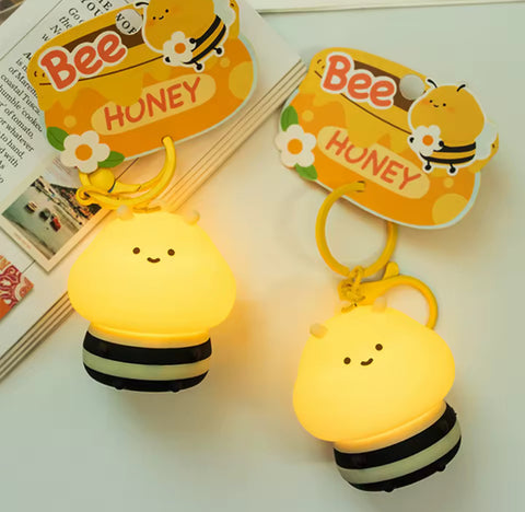 Bumblebee Light Keychain