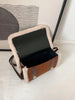 Brown Furry Buckle Bag