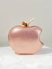 Pink Sequin Apple Clutch