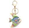 Tropical Fish Bling Keychain