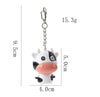 Cow light keychain