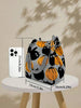Black Cat & Pumpkin Knitted Handbag