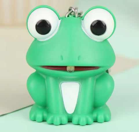 Frog Light Up Keychain