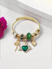 Emerald Heart Bracelet