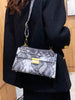 Snake Print Gold Hardware Purse