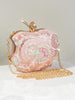 Pink Sequin Apple Clutch