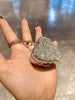Heart Bling Pill Holder Keychain