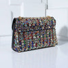 Multicolored Rhinestone Evening Bag