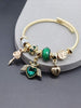 Emerald Heart Bracelet