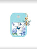 Mini Butterfly Empty Spray Bottle Keychain