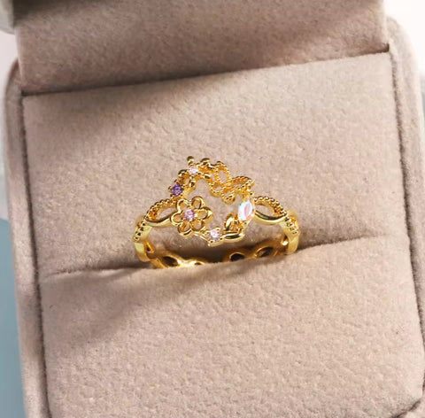 Eternal Butterfly Ring