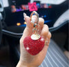 Heart Bling Keychain