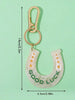 Lucky Horseshoe Good Luck Keychain