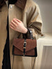 Brown Colorblock Bella Crossbody Bag