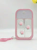 Paw Print Portable Spray Bottle Keychain (Empty Bottle)