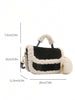 Black & White Fur Purse