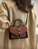 Brown Colorblock Bella Crossbody Bag