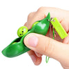Pea Fidget Toy Keychain