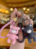 Teddy Bear Charm Keychain