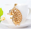 Hedgehog Bling Keychain