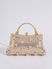 Gold Pearl Clutch Evening Purse