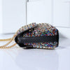 Multicolored Rhinestone Evening Bag