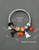 Bat Pumpkin Ghost Bracelet