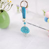 Mushroom Bling Keychain