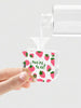 You’re Sweet Pink Strawberry Portable Spray Bottle Keychain (Empty Bottle)