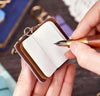 Mini Notebook Charm Keychain