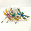 Dragonfly Gem Keychain