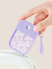 Purple Bow Portable Spray Bottle Keychain (Empty Bottle)