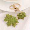 Maple Leaves Bling Keychain