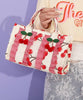 Cherry Ruffle Tote Bag
