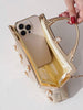 Gold Pearl Clutch Evening Purse