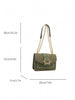 Green Plaid Purse