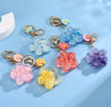 Floral Liquid Keychain