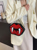 Vampire Fangs Crossbody Bag