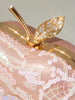 Pink Sequin Apple Clutch