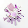 Purple Card Holder Set