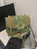 Green Plaid Purse