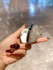 Heart Bling Pill Holder Keychain