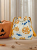 Halloween Pumpkin Drawstring Bucket Bag