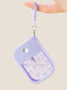 Purple Bow Portable Spray Bottle Keychain (Empty Bottle)