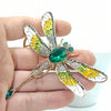 Dragonfly Gem Keychain