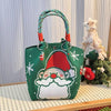 Green Santa Knitted Handbag