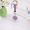Mushroom Bling Keychain