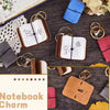 Mini Notebook Charm Keychain